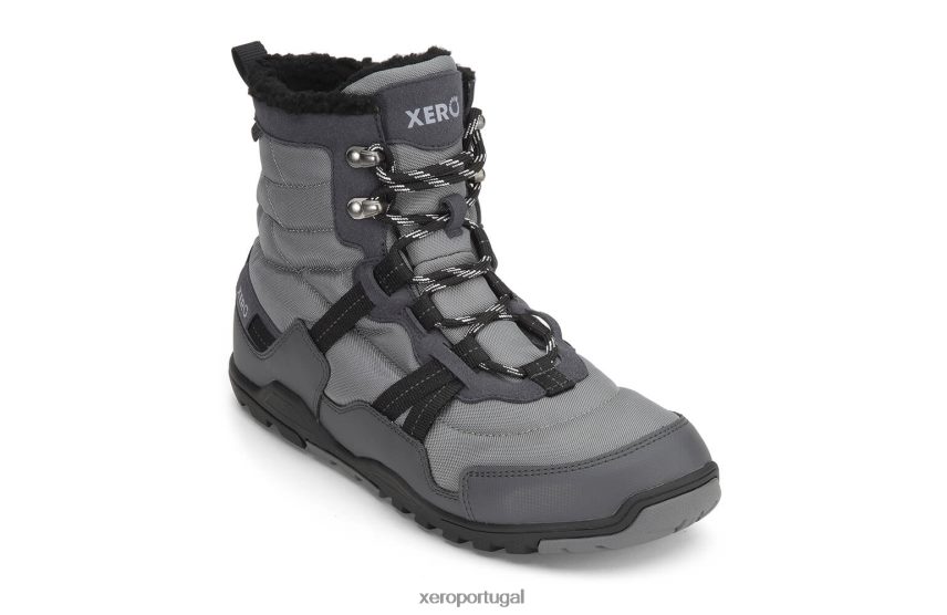 asfalto / preto Xero Shoes alpine - bota de neve masculina Z684JJ105