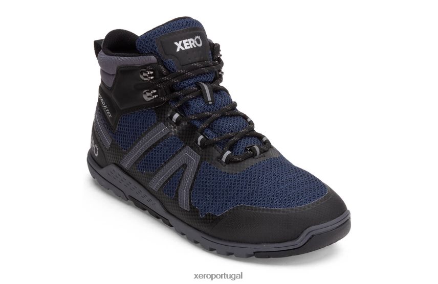 azul enluarado / preto Xero Shoes fusão xcursion - homens Z684JJ103