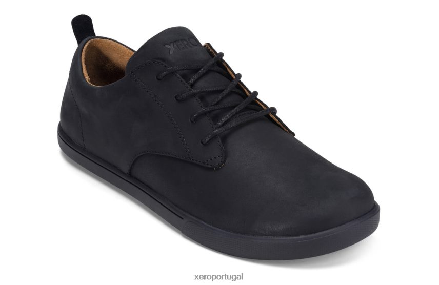 preto Xero Shoes Glenn - sapato masculino de couro casual Z684JJ52